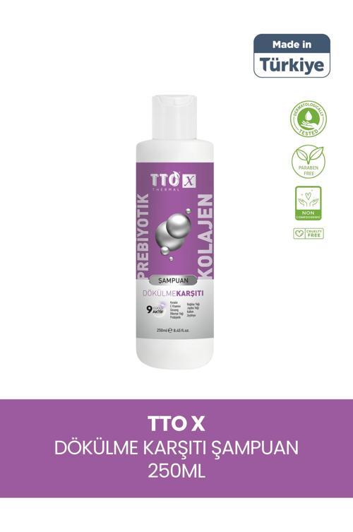 -X Prebiyotik & Kolajen Dökülme Karşıtı Şampuan 250ml (Cocamidopropyl,Betaine,Glycerin)