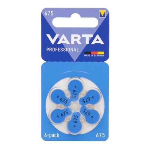 675 Numara Kulaklık İşitme Cihazı Pili (6'lı Paket)