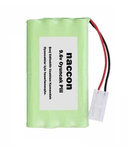 9.6V 2700mAh Tamiya Soketli Şarjlı Oyuncak Pili AA Kalem Pilli