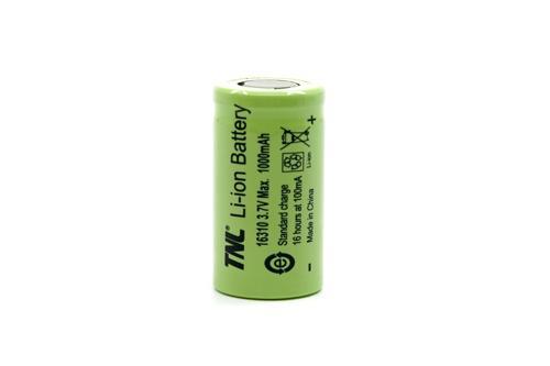 16310 3.7v 1000mAH Li-ion Başlıksız Pil