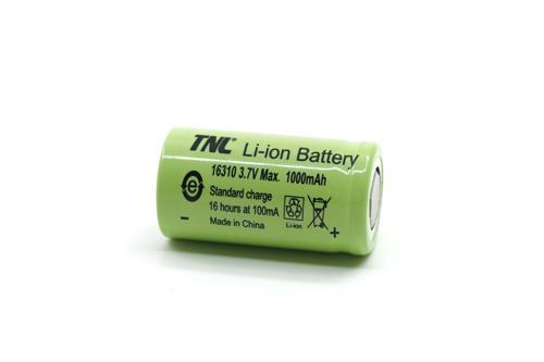 16310 3.7v 1000mAH Li-ion Başlıksız Pil