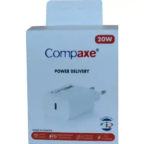 iPhone 11, 12, 13 ve 14 İçin Hızlı Şarj Adaptörü USB-C 20W Adaptör. iPhone 11, iPhone 12, iPhone 13, iPhone 14 Serileri