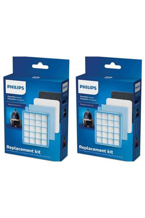 Phılıps Fc 8478 Powerpro Compact Orjinal Hepa Filtre Seti
