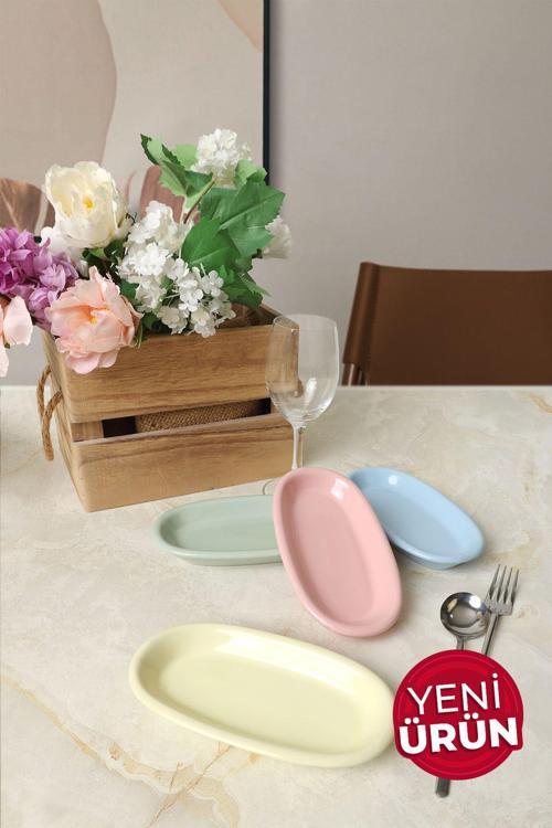 Mix Hitit Kayık Tabak 16 Cm 4 Adet 103-307-405-551
