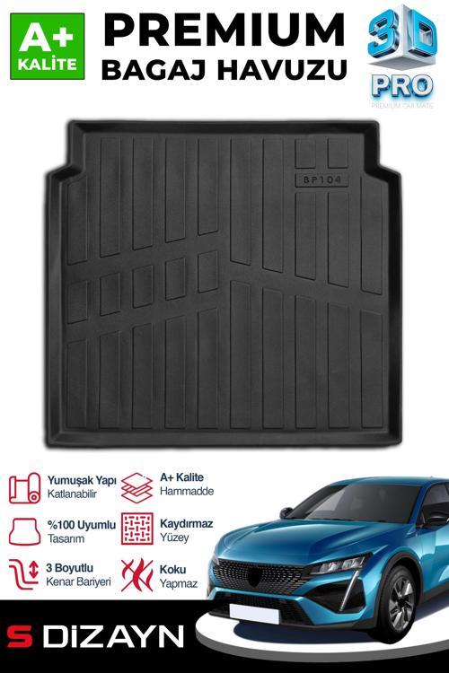 Peugeot 408 3D Pro Bagaj Havuzu 2023 Üzeri A+ Kalite