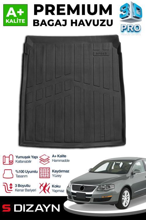 VW Passat B6 3D Pro Bagaj Havuzu 2005-2010 A+ Kalite