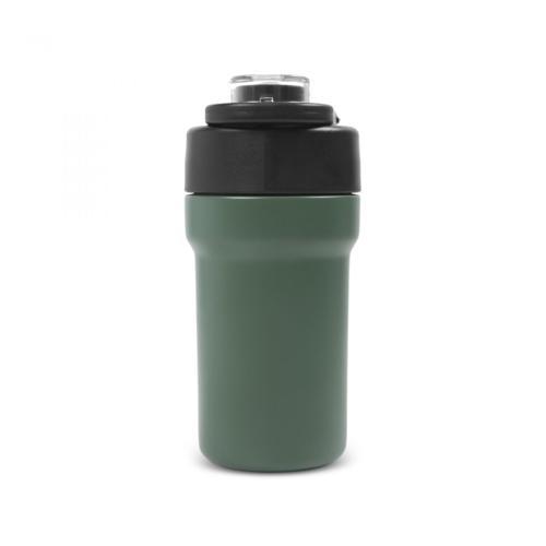 Thermosteel Camping 2 in 1 Çelik Termos Haki 450 ml
