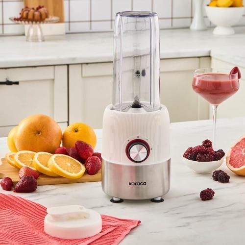 Blend ve Rush Inox Personal Kişisel Smoothie Blender White