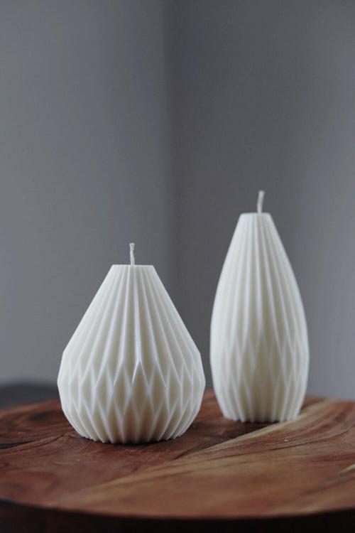 Dekoratif Şık Ve Minimal Görünümü Kokulu Mum Seti 2Li - Best 2 Candle Soya Wax