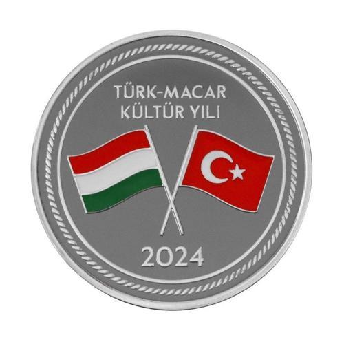 Türk-Macar Kültür Yılı Gümüş Sikke Coin