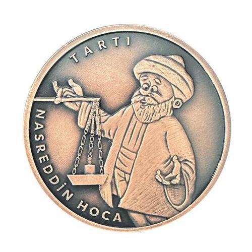 Nasreddin Hoca Bronz Sikke Coin