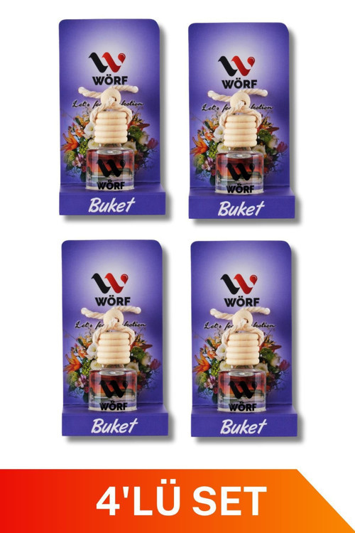 8 ML Oto Ayna Kokusu Buket 4 Adet