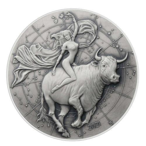 Tanrıça Europa Gümüş Sikke Coin