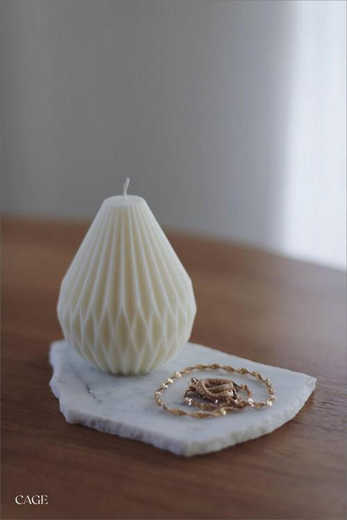 Dekoratif Bella Kokulu Mum - Bella Pear Candle Soya Wax