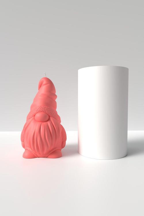 Yer Cüceleri Mum Silikon Kalıp - Cüce 4 Mum Kalıbı Mum Yapım Malzemeleri M4