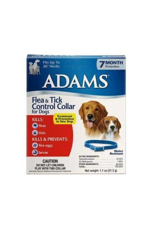 Adams Köpek Tasması Kedilerin Üstünde Bulunan Zararlı Canlılara Karşı 7 Ay Etkili Suya Dayanıklı