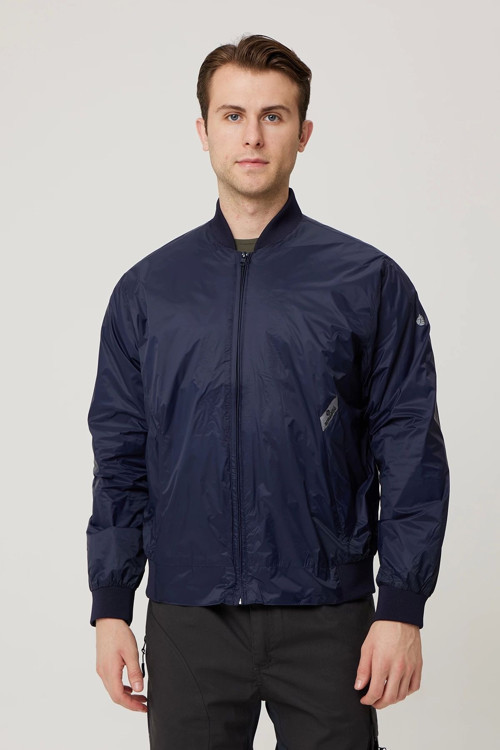 Morino Jacket Erkek Klasik Bomber Ceket Fermuarlı Şık Tasarım Dayanıklı Kumaş Rahat Kesim