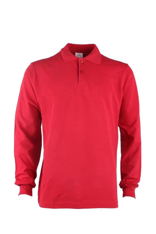 Padus %100 Pamuk Polo Yaka Uzun Kollu T-Shirt Şık Ve Konforlu İş Ve Genel Kullanım