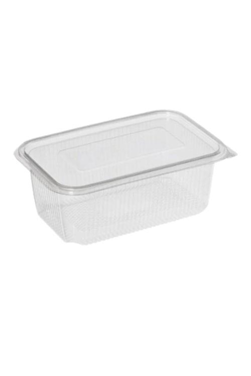 Kullan At Tek Kullanımlık Plastik Kapaklı Kase 1000 Gr 10 Adet Sızdırmaz Plastik Kap 1 Kg
