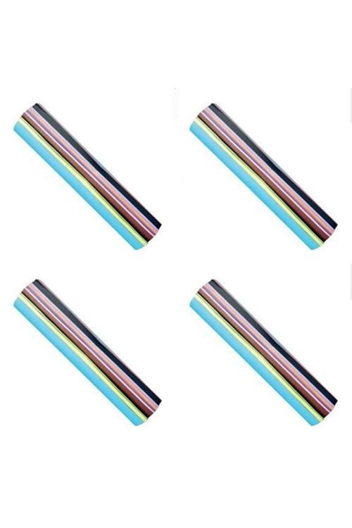 40 Adet Fon Kartonu 50x70 Cm 4x10lu Toplam 40 Adet Karışık Renkler (1 Rulo 250 Gram )