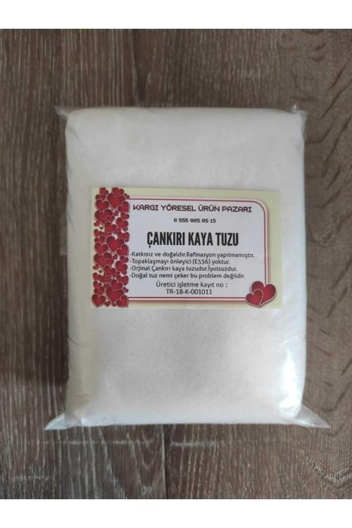 Çankırı Kaya Tuzu-(5 Kg) Ince Öğütülmüş Kristal Tuz Katkısız Ve Doğal
