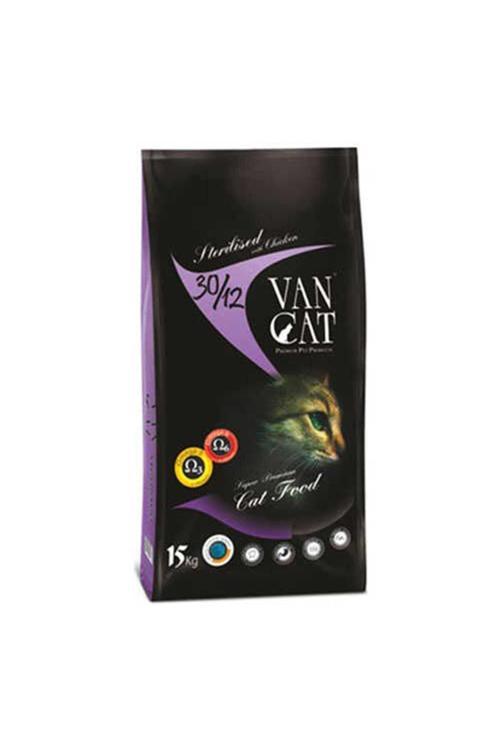 Vancat Sterilised Tavuklu Kısırlaştırılmış Kedi Maması 15 Kg