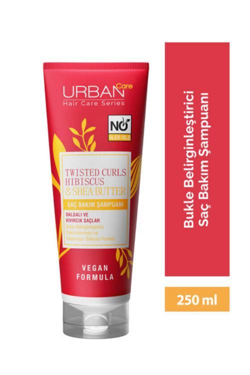 Hibiscus Ve Shea Yağı İçeren Bukle Belirginleştirici Saç Bakım Şampuanı 250 Ml