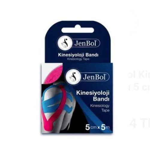 Kinesiology Tape Ağrı Bandı 5 cm x 5 m - Pembe
