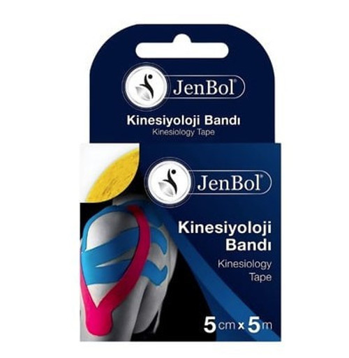 Kinesiology Tape Ağrı Bandı 5 cm x 5 m - Sarı