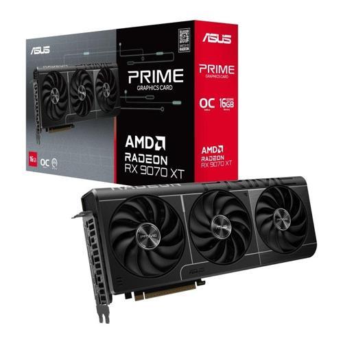 PRIME Radeon RX 9070XT 16GB PRIME-RX9070XT-O16G GDDR6 256Bit DX12 Gaming (Oyuncu) Ekran Kartı
