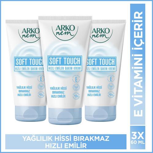 Nem Hızlı Emilen Bakım Kremi 3x60 Ml