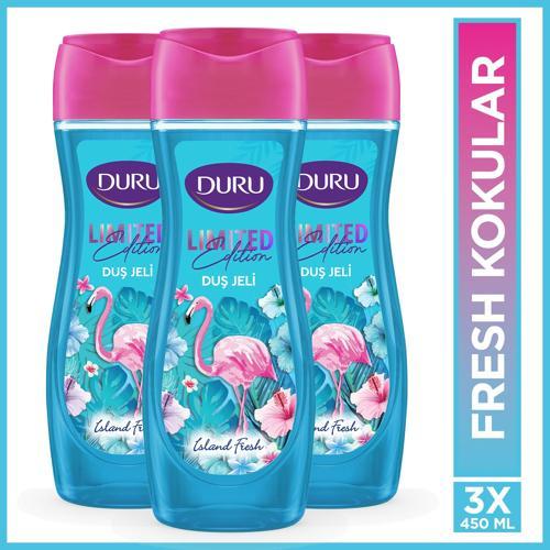 Limited Edition Island Fresh Duş Jeli 3x450 Ml