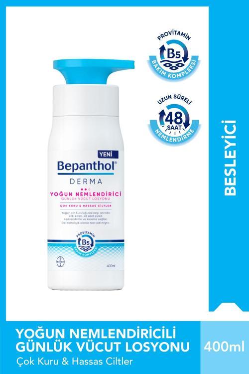 Derma Günlük Yoğun Nemlendirici Vücut Losyonu 400 ml Çok Kuru Ve Hassas Ciltler - Günlük Vücut Bakım