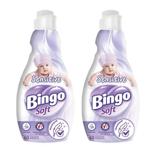 Soft Konsantre Çamaşır Yumuşatıcısı Sensitive 1440 ml X 2 Adet