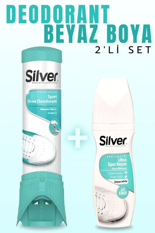 Ayakkabı Deodorantı Koku Giderici Sprey + Güçlendirilmiş Ultra Beyaz Spor Ayakkabı Boyası