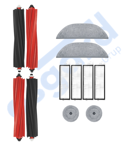 ROBOROCK S8 MaxV Ultra Uyumlu  2 Ana Fırça 4 Filtre 2 Mop 2 Yan Mop