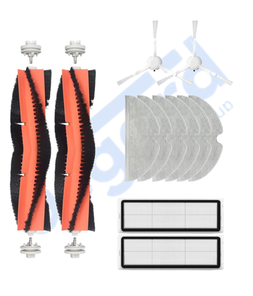 Xiaomi 1C,2C,Mop 2 Uyumlu 2 Ana Fırça 2 Yan Fırça 2 Filtre 6 Mop