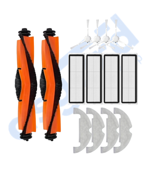 DREAME D10 PLUS – D10S PLUS – D10 PLUS GEN 2 UYUMLU 2 Ana Fırça 4 Yan Fırça 4 Filtre 4 Mop