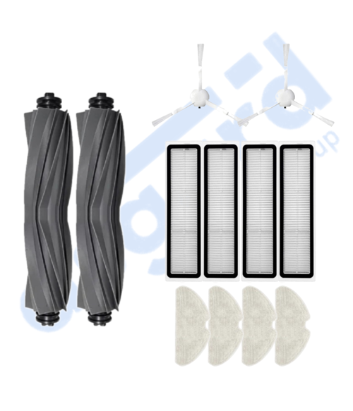 DREAME D10S, D10S PRO, D9 MAX GEN 2 UYUMLU 2 Ana Fırça 2 Yan Fırça 4 Filtre 4 Mop