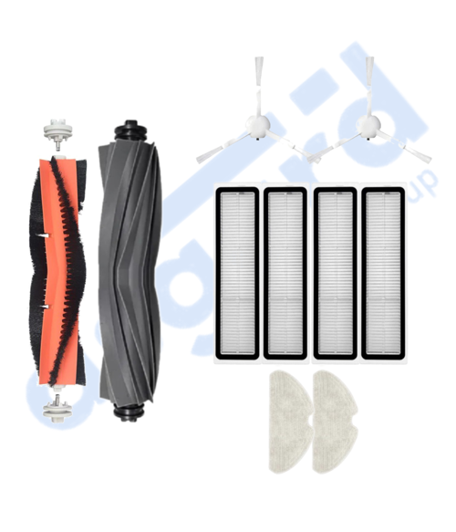 DREAME D10S, D10S PRO, D9 MAX GEN 2 UYUMLU 2 Ana Fırça 2 Yan Fırça 4 Filtre 2 Mop