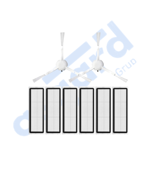 Xiaomi 1C,2C,Mop 2 Uyumlu 2 Yan Fırça 6 Filtre