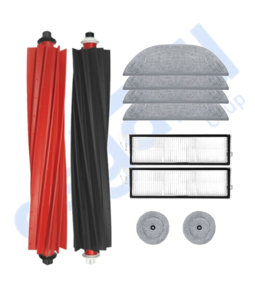 ROBOROCK S8 MaxV Ultra Uyumlu  1 Ana Fırça 2 Filtre 4 Mop 2 Yan Mop