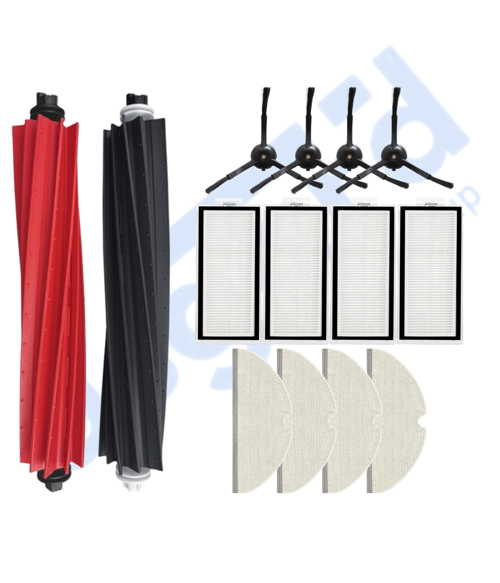 ROBOROCK Q8 MAX , Q8 MAX+ UYUMLU 1 Ana Fırça 4 Yan Fırça 4 Filtre 4 Mop