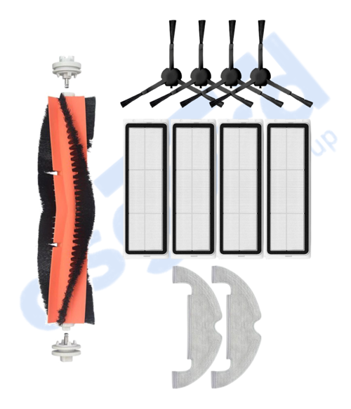 XİAOMİ MOP 2 ULTRA – X10 Uyumlu 1 Ana Fırça 4 Yan Fırça 4 Filtre 2 Mop