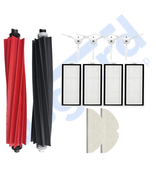ROBOROCK Q5, Q5+, Q5 PRO,Q5 PRO+ UYUMLU 1 Ana Fırça 4 Yan Fırça 4 Filtre 2 Mop
