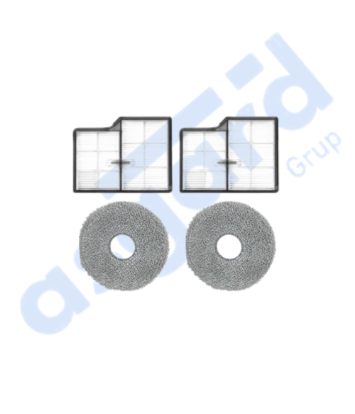 Roborock Saros 10- Saros 10R Uyumlu 2 Filtre 2 Mop