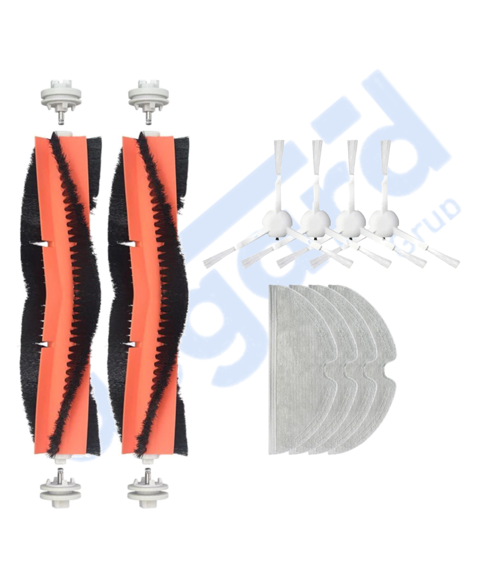 Dreame F9 - Z10 Pro Uyumlu 2 Ana Fırça 4 Yan Fırça 4 Mop