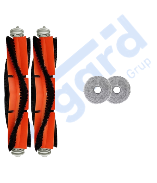 Dreame L10 S ULTRA , L10 ULTRA, L10 PRİME Uyumlu 2 Ana Fırça 2 Mop