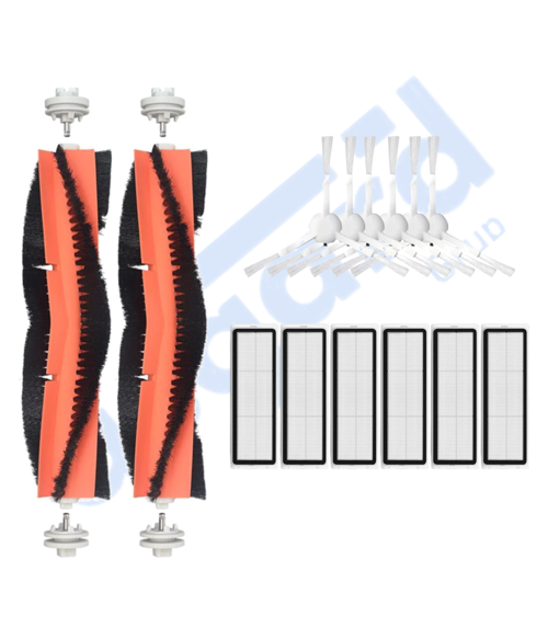 Xiaomi 1C,2C,Mop 2 Uyumlu 2 Ana Fırça 6 Yan Fırça 6 Filtre