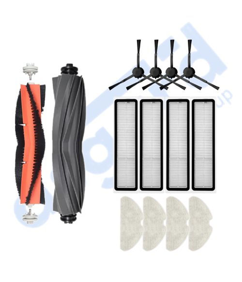 DREAME D10S, D10S PRO, D9 MAX GEN 2 UYUMLU 2 Ana Fırça 4 Yan Fırça 4 Filtre 4 Mop